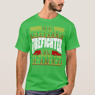 T-shirt Retraite de pension de pompier