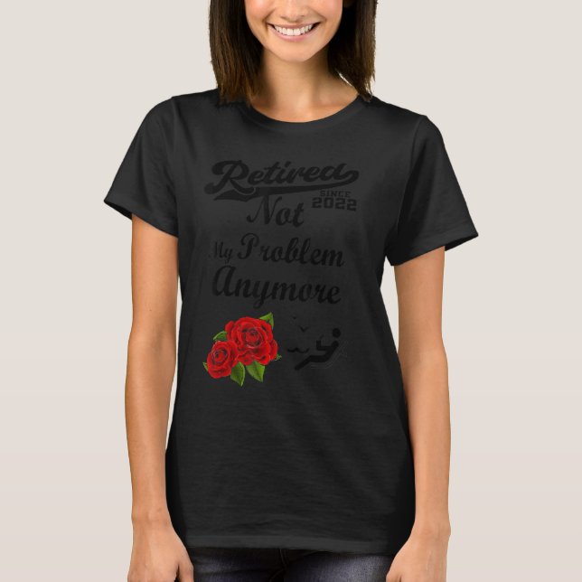 T-shirt Retraité depuis 2022 (Devant)