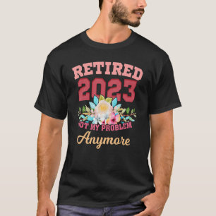 T-shirt Retraite Des Femmes 2023 Retraite 2023 Femmes