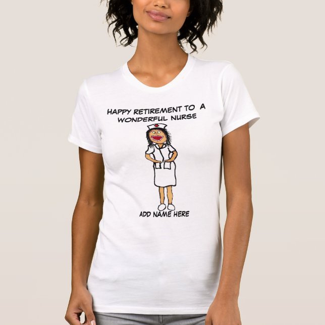 T-shirt Retraite des infirmières (Devant)