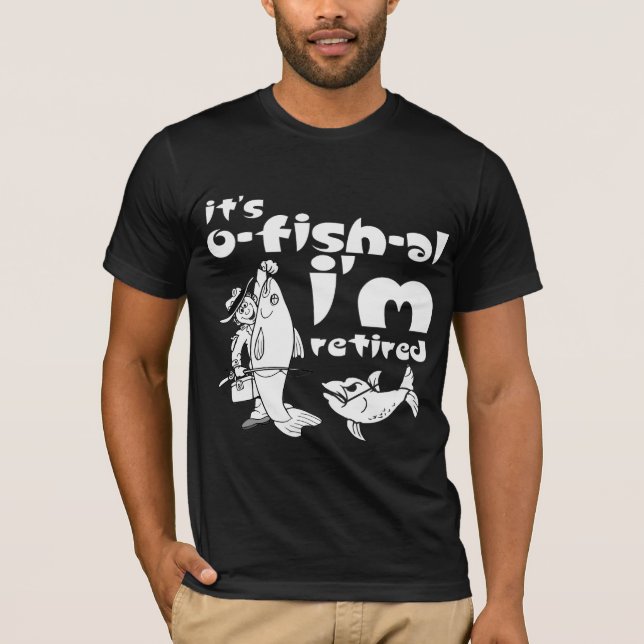 T-shirt retraite des poissons (Devant)