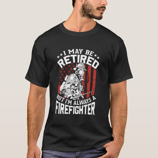 T-shirt Retraite des pompiers (Devant)