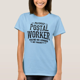 T-shirt Retraite des travailleurs de la poste Mailman Funn