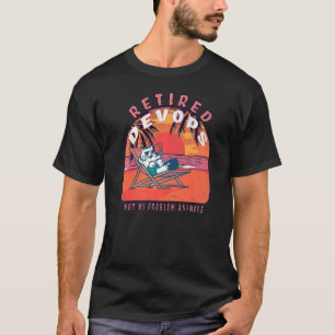 T-shirt Retraité Devops Retraite Vintage