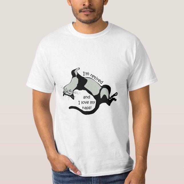 T-shirt retraite drôle (Devant)