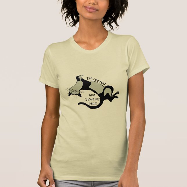 T-shirt retraite drôle (Devant)