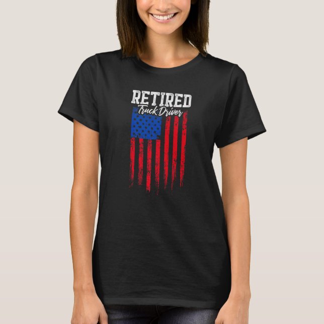 T-shirt Retraite du camionneur 4 (Devant)