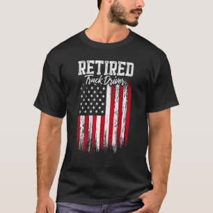 T-shirt Retraite du camionneur - Conducteur - Camionneur -