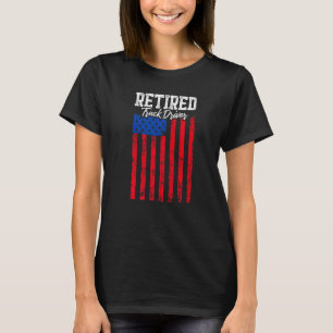 T-shirt Retraite du camionneur - Conducteur - Camionneur -