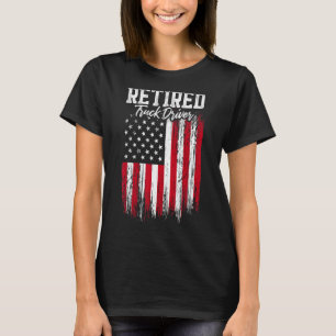 T-shirt Retraite du camionneur - Conducteur - Camionneur -