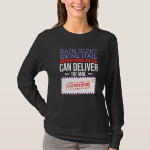 T-shirt Retraite Du Travailleur De La Poste Pour Homme Mai