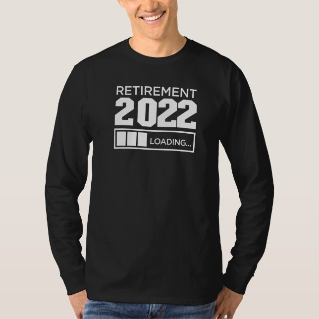 T-shirt Retraite En 2022 (Devant)