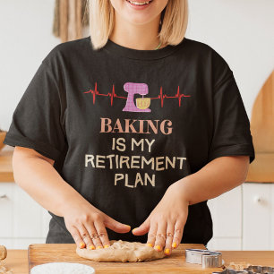 T-shirt Retraité et cuisson