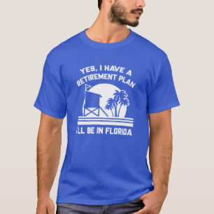 T-shirt Retraite Floride