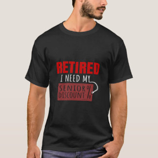 T-shirt Retraite Gag Cadeau Bonne Retraite Partie Retraité