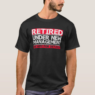 T-shirt Retraite Hommes Papa Parti de retraite Humour