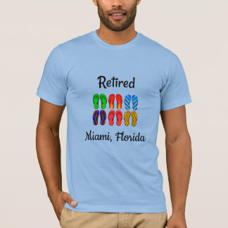 T-shirt Retraité - Miami, Floride