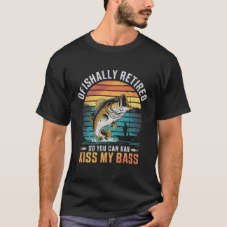 T-shirt Retraite Officiellement à la retraite Drôle B Pêch