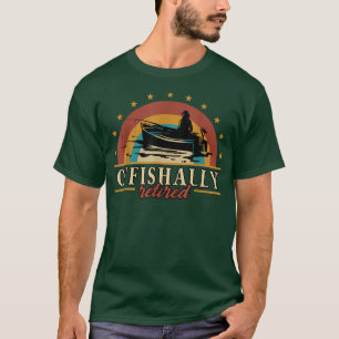 T-shirt Retraite Ofish Retraité Vintage Funny Fishing