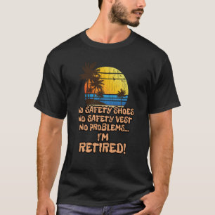 T-shirt Retraité pour le travailleur de la construction