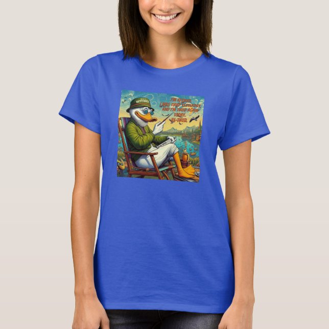T-shirt Retraité & Relâché (Devant)