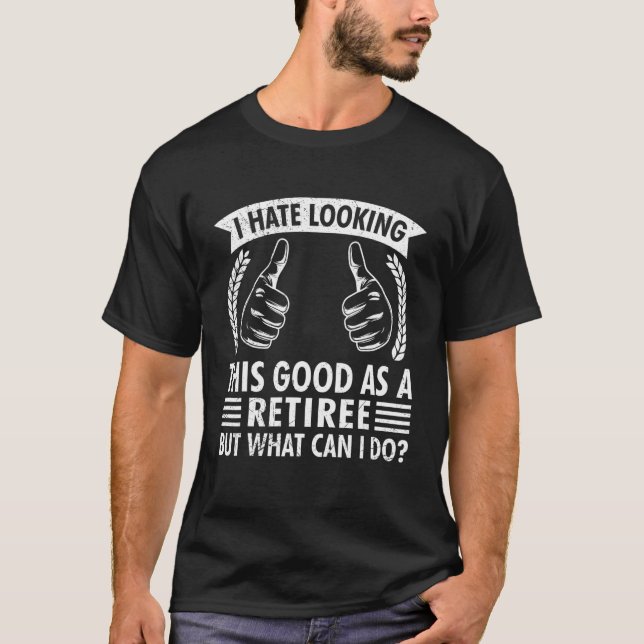 T-shirt Retraite Retraite Retraite Retraite (Devant)