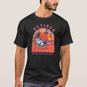 T-shirt Retraité Service Patient Retraité Associé Retraité