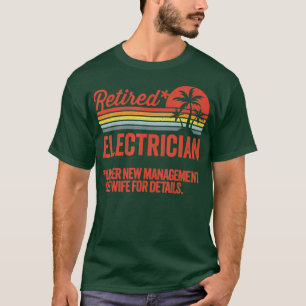 T-shirt Retraité sous nouveau cadeau de retraite de gestio