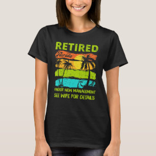 T-shirt Retraité Sous Nouvelle Gestion Voir Femme Pour Plu