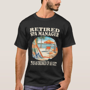 T-shirt Retraité Spa Ager Relaxation