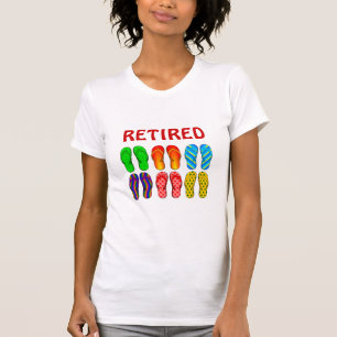 T-shirt RETRAITÉ - Tournes, design populaire