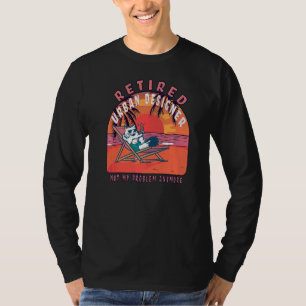 T-shirt Retraité Urban Designer Retraite Vintage