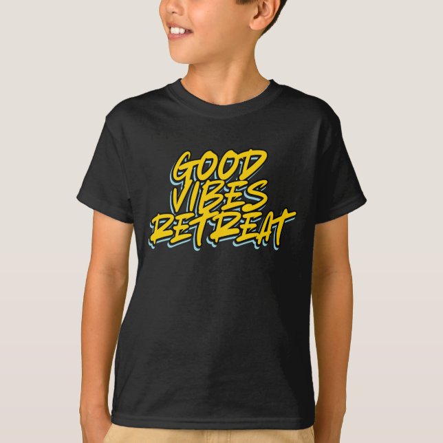 T-SHIRT RETRAITE VIBES POSITIVES (Devant)