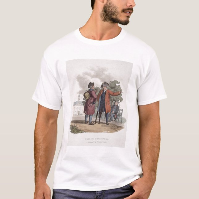 T-shirt Retraités de Chelsea, cavalerie et infanterie, de (Devant)