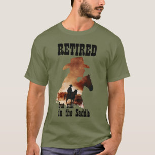 T-shirt Retraités mais toujours en selle : la retraite dan