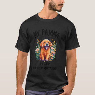 T-shirt Rétreiver doré adorable - Création de chien drôle