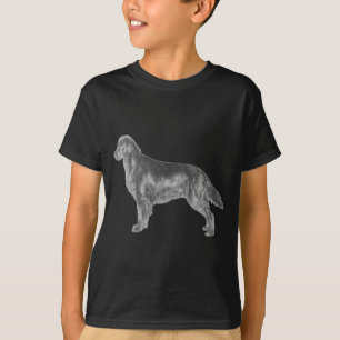 T-shirt Retrieur à revêtement plat