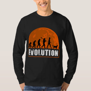 T-shirt Retriever à couche plate 2 Chien Papa Evolution hu