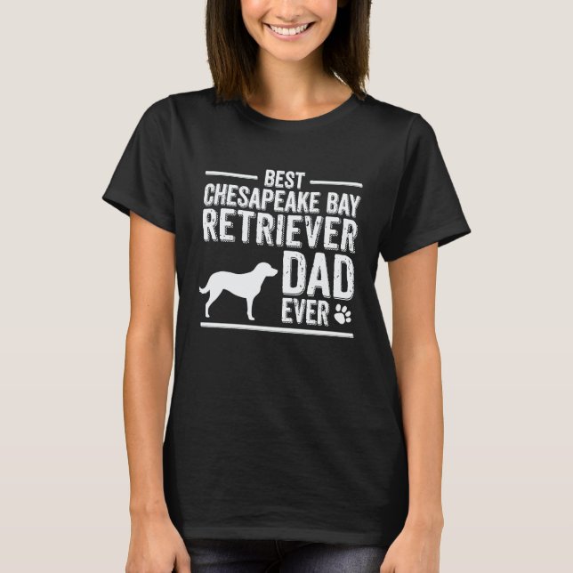 T-shirt Retriever de la baie de Chesapeake (Devant)