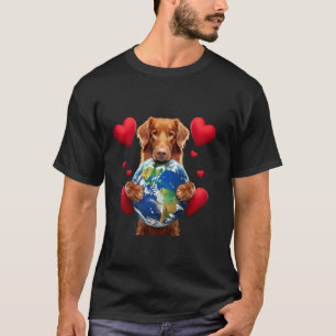 T-shirt Retriever de Tolling de la Nouvelle-Écosse Jour de