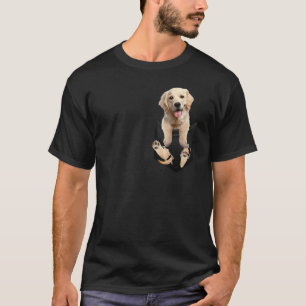 T-shirt Retriever Doré Dans Votre Pochette Pour Doré