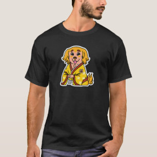 T-shirt Retriever doré Kimono Chien Chiot cool Hommes Femm
