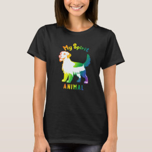T-shirt Retriever doré pour doré