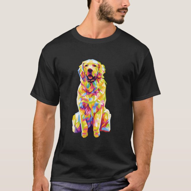 T-shirt Retriever Doré Pour Retriever Doré (Devant)