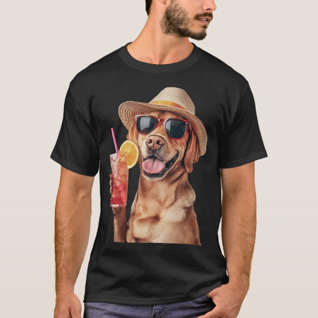 T-shirt Retriever du Labrador   (Devant)