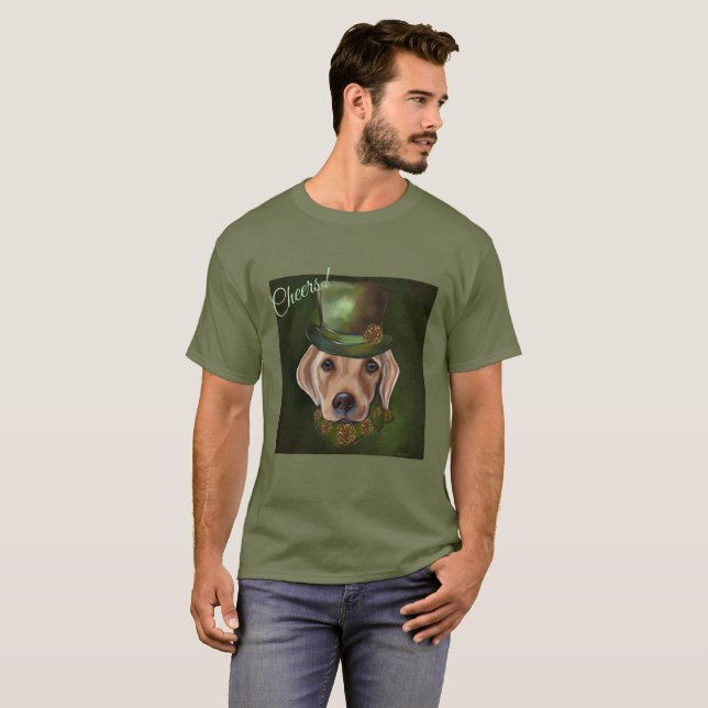 T-SHIRT RÉTRIEVER DU LABRADOR (Devant entier)