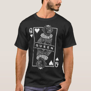 T-shirt Retriever Retriever Retriever Reine Des Coeurs Chi