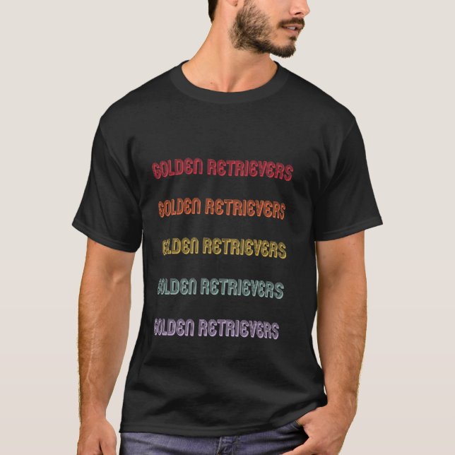 T-shirt Retrievers dorés (Devant)