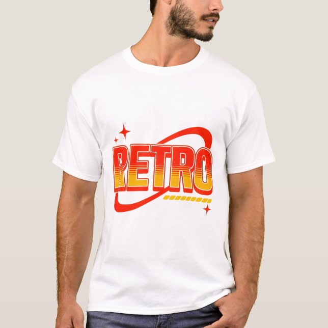 T-shirt Retro. (Devant)