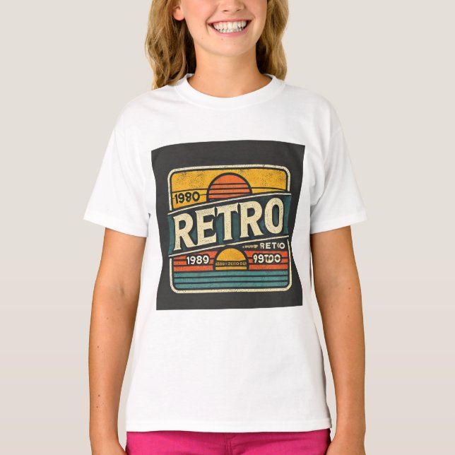 T-SHIRT RETRO (Devant)